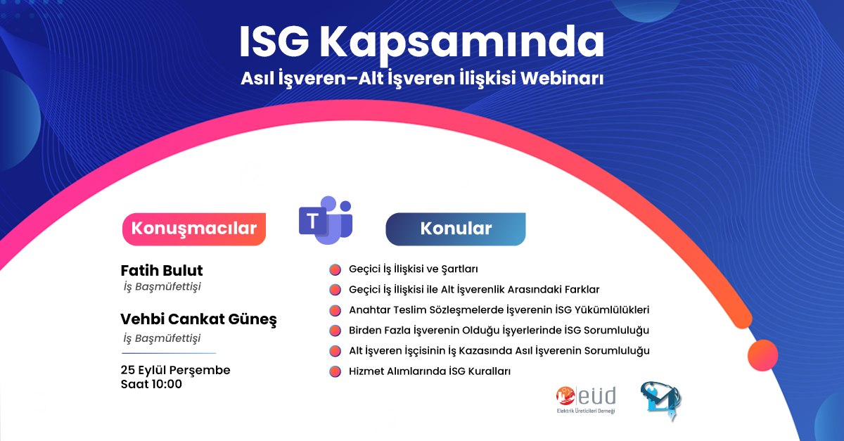 EÜD & İş Müfettişler...