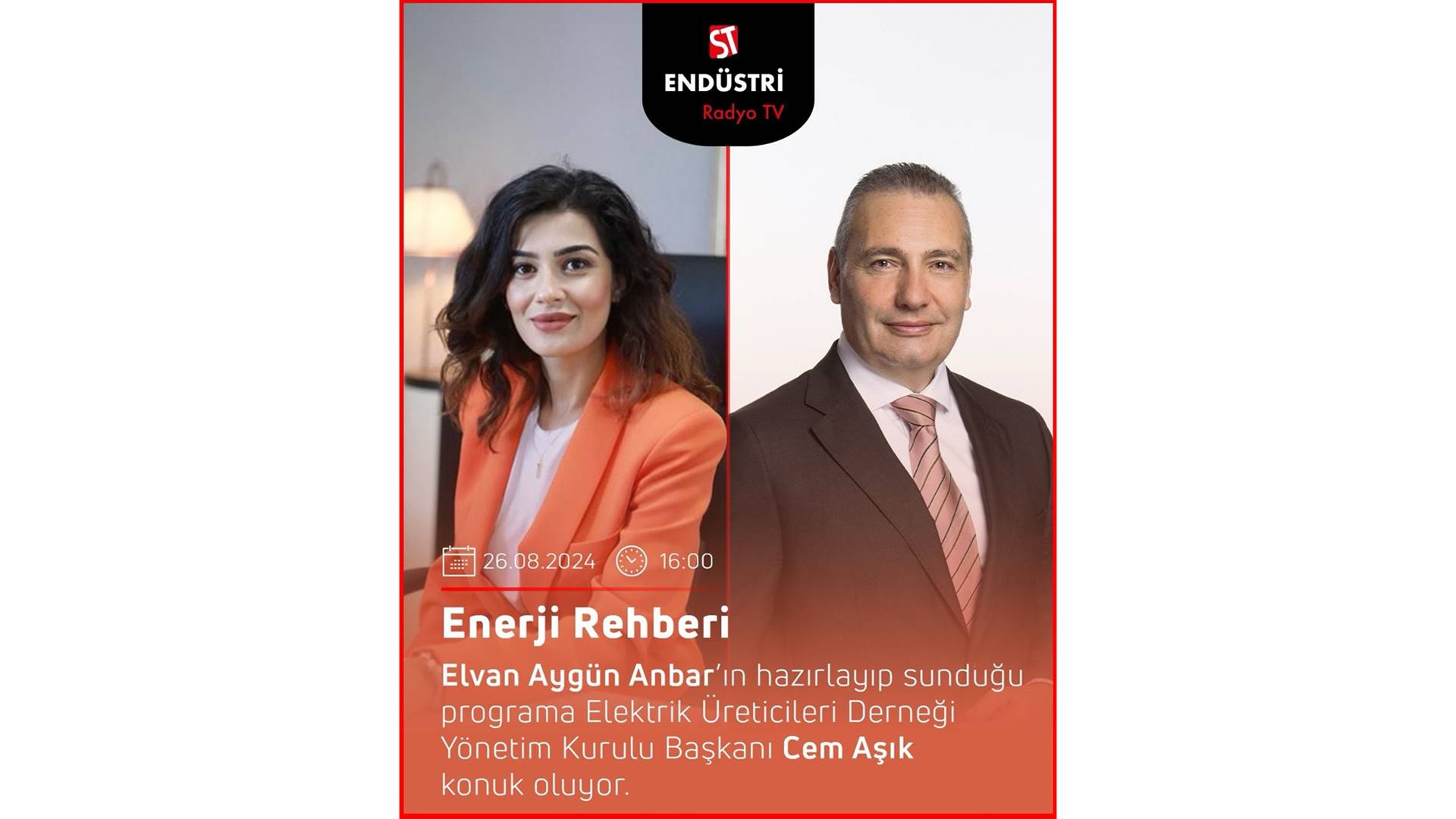 Our Association Chairman, Cem Aşık Was a Guest on the "Energy Guide" Radio Program