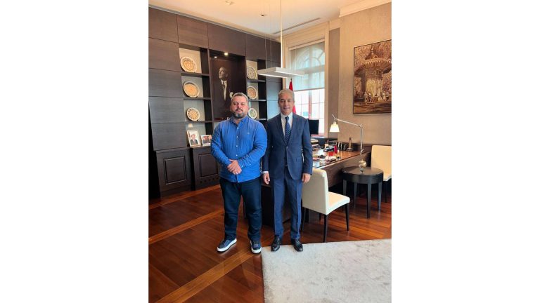 Genel Sekreterimiz ve T.C. Belgrad Büyükelçisi Görüşmesi