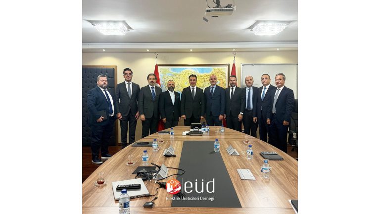 EİGM Genel Müdürü Sn. Ahmet Özkaya, TEİAŞ Genel Müdürü Sn. Orhan Kaldırım ve EÜAŞ Genel Müdürü Sn. Zafer Benli Ziyareti
